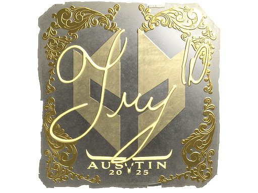Sticker | TRY (Gold) | Austin 2025 image