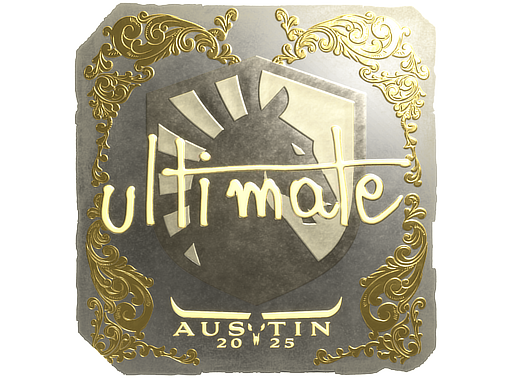 Sticker | ultimate (Gold) | Austin 2025 image