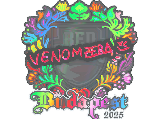 Sticker | venomzera (Holo) | Budapest 2025 image