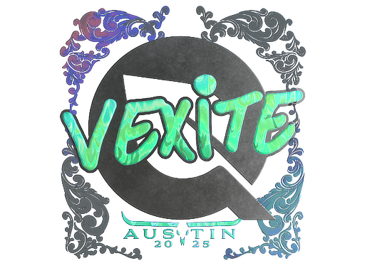Sticker | vexite (Holo) | Austin 2025 image