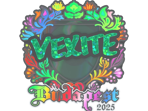 Sticker | vexite (Holo) | Budapest 2025 image