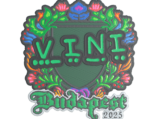 Sticker | VINI (Embroidered) | Budapest 2025 image