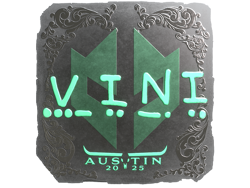 Sticker | VINI (Foil) | Austin 2025 image