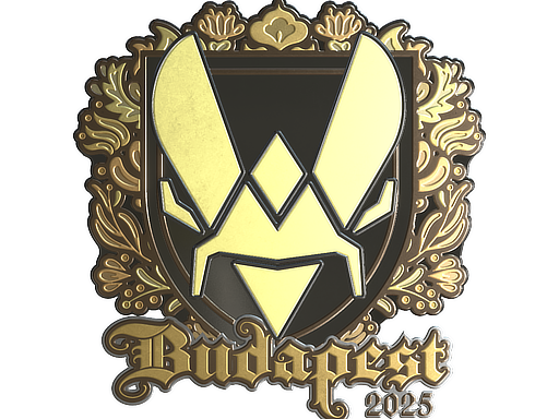Sticker | Vitality (Gold) | Budapest 2025 image