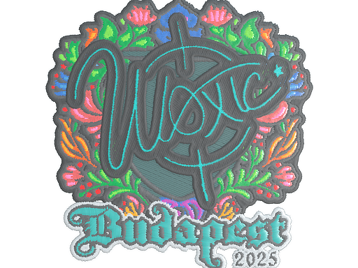 Sticker | woxic (Embroidered) | Budapest 2025 image