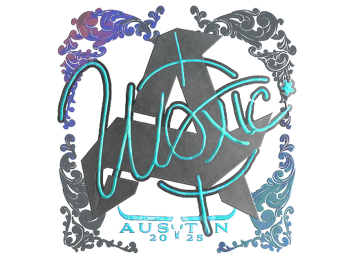 Sticker | woxic (Holo) | Austin 2025 image