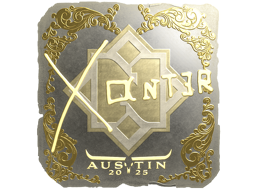 Sticker | Xant3r (Gold) | Austin 2025 image