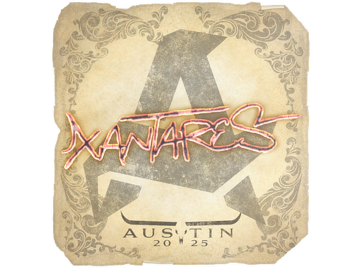 Sticker | XANTARES | Austin 2025 image