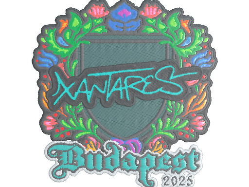 Sticker | XANTARES (Embroidered) | Budapest 2025 image
