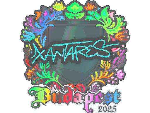 Sticker | XANTARES (Holo) | Budapest 2025 image
