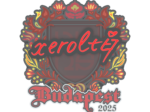 Sticker | xerolte | Budapest 2025 image