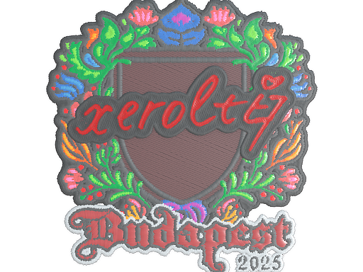 Sticker | xerolte (Embroidered) | Budapest 2025 image