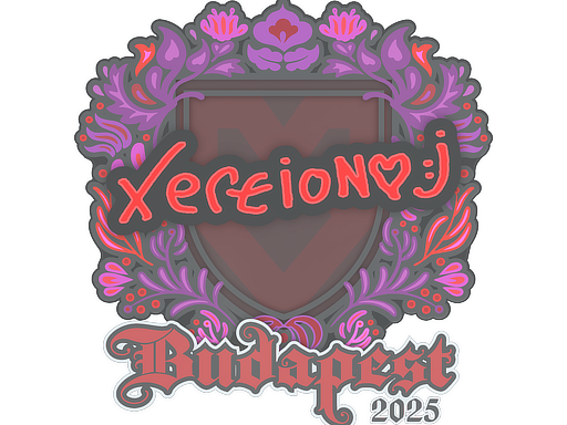 Sticker | xertioN | Budapest 2025 image