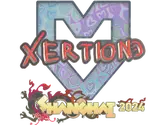 Sticker | xertioN (Holo) | Shanghai 2024 image