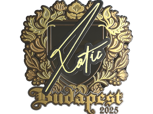 Sticker | XotiC (Gold) | Budapest 2025 image