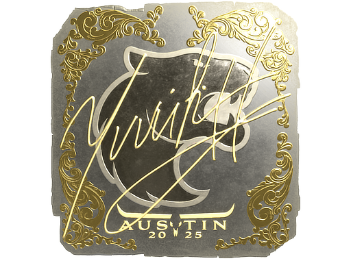 Sticker | yuurih (Gold) | Austin 2025 image