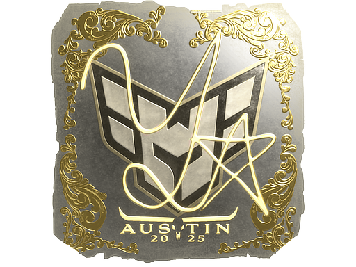 Sticker | yxngstxr (Gold) | Austin 2025 image
