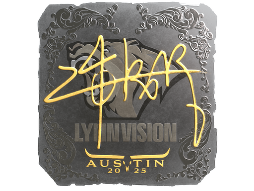 Sticker | z4KR (Foil) | Austin 2025 image