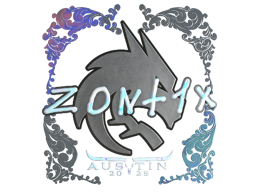 Sticker | zont1x (Holo) | Austin 2025 image