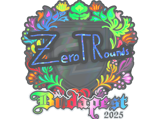 Sticker | ztr (Holo) | Budapest 2025 image
