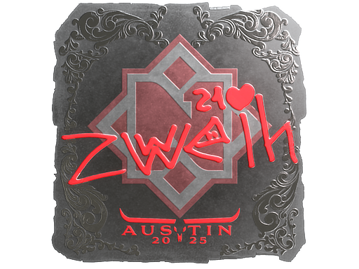 Sticker | zweih (Foil) | Austin 2025 image