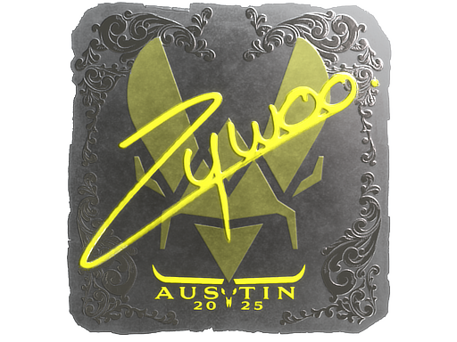 Sticker | ZywOo (Foil) | Austin 2025 image