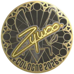 Sticker | ZywOo (Gold) | Cologne 2026 image