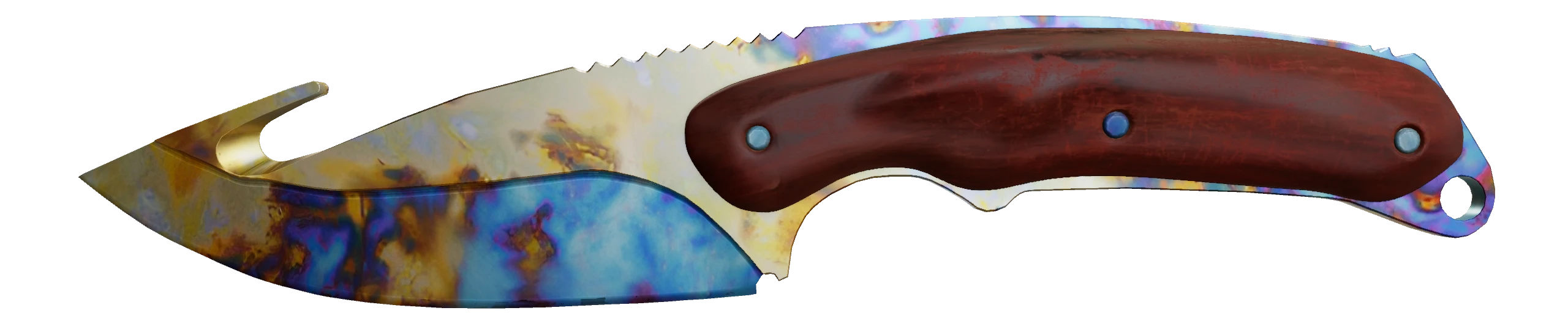 Gut Knife | Case Hardened Factory New front screenshot