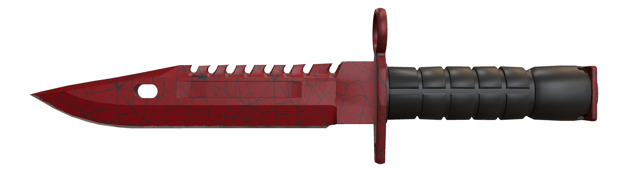 M9 Bayonet | Crimson Web Factory New front screenshot