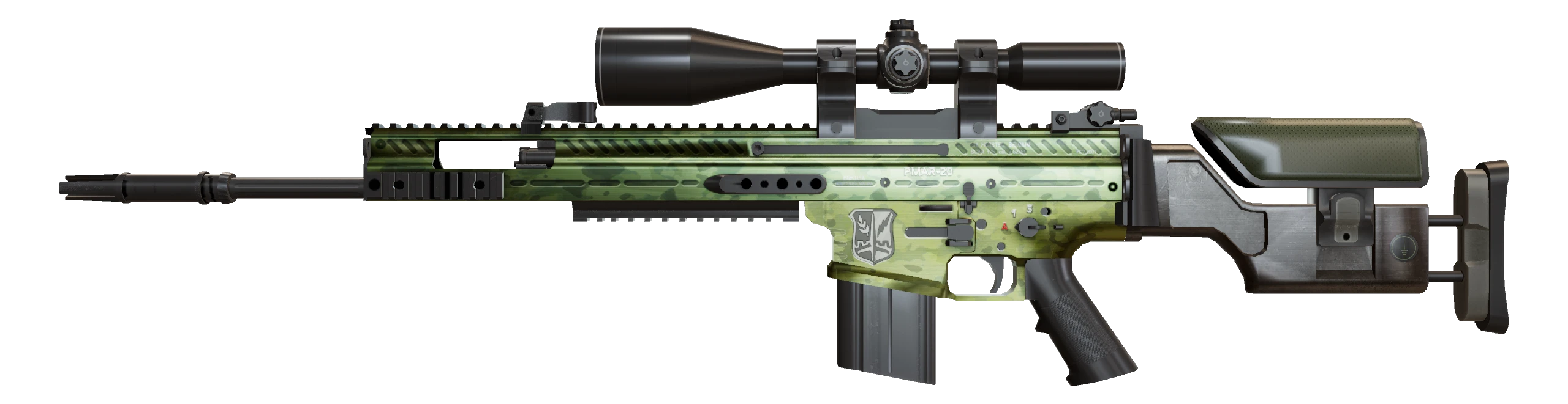 SCAR-20 | Green Marine Factory New front screenshot