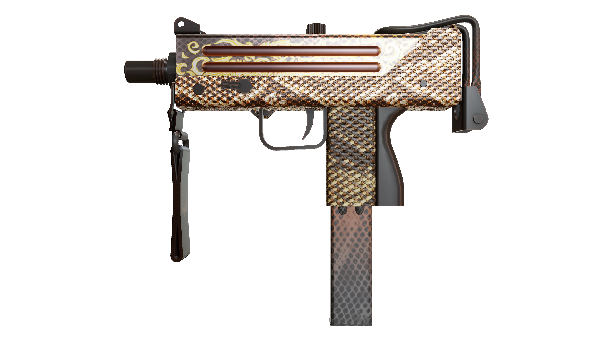MAC-10 | Hot Snakes Factory New front screenshot