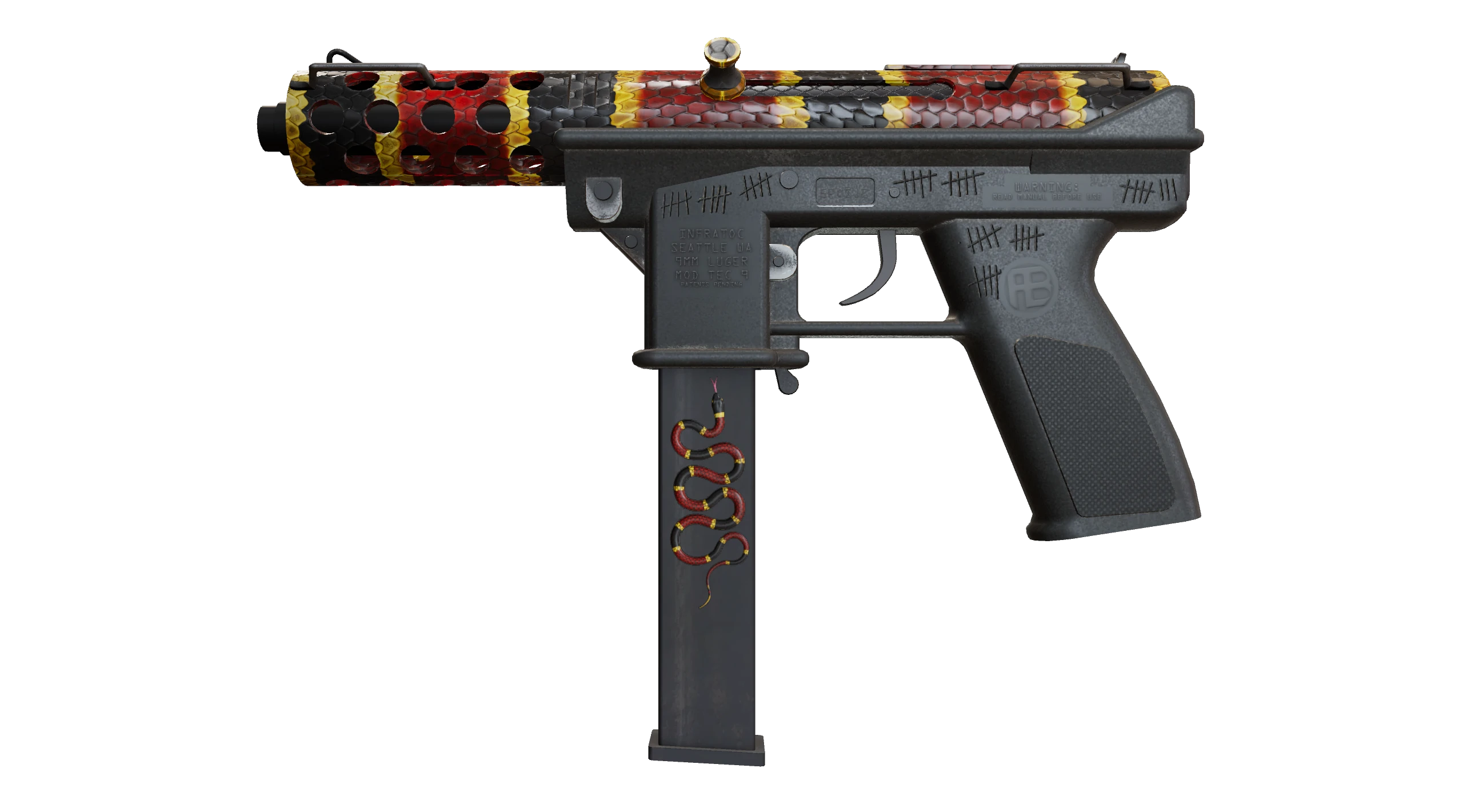 Tec-9 | Snek-9 Factory New front screenshot