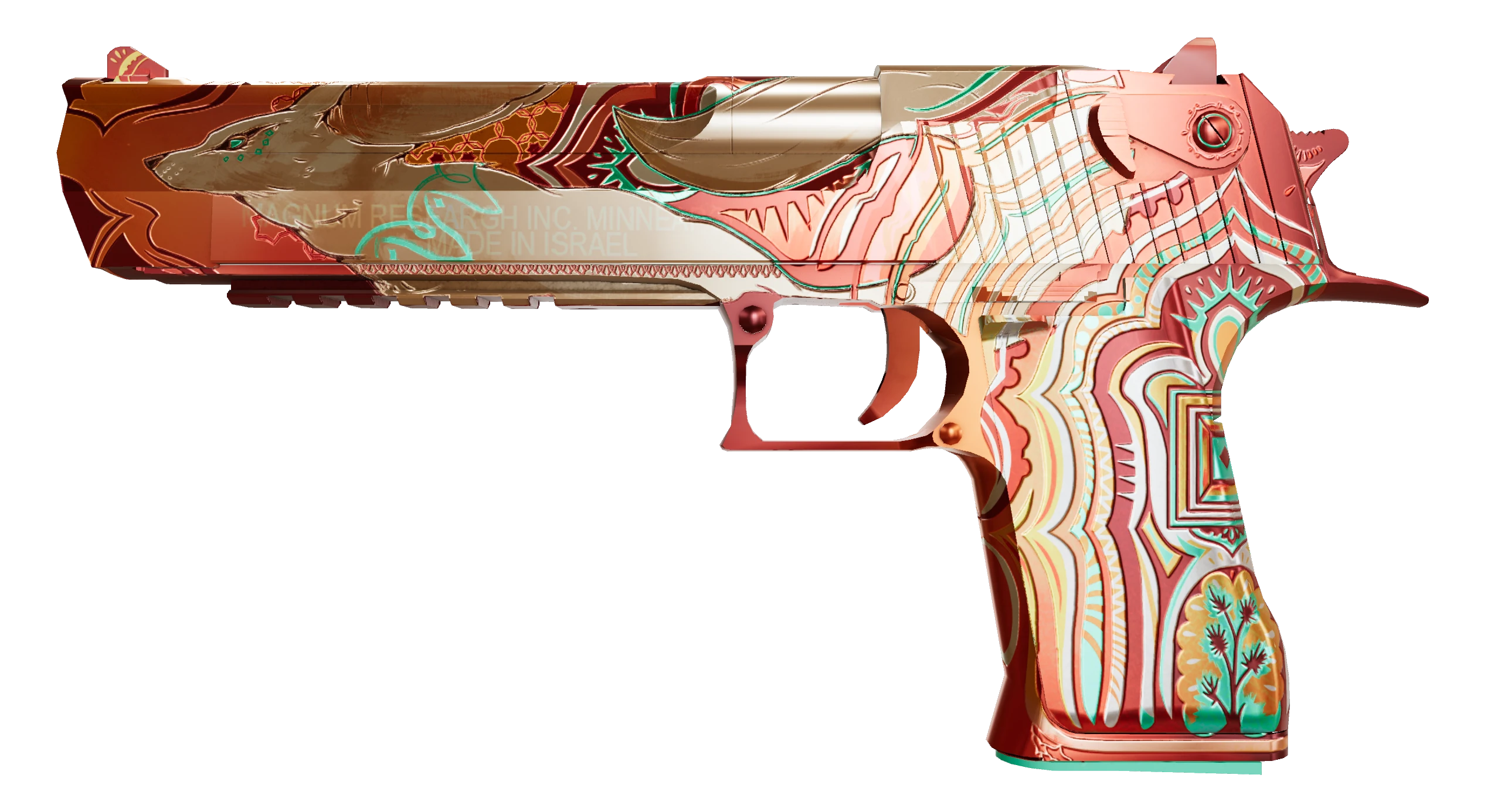 Desert Eagle | Fennec Fox Factory New front screenshot