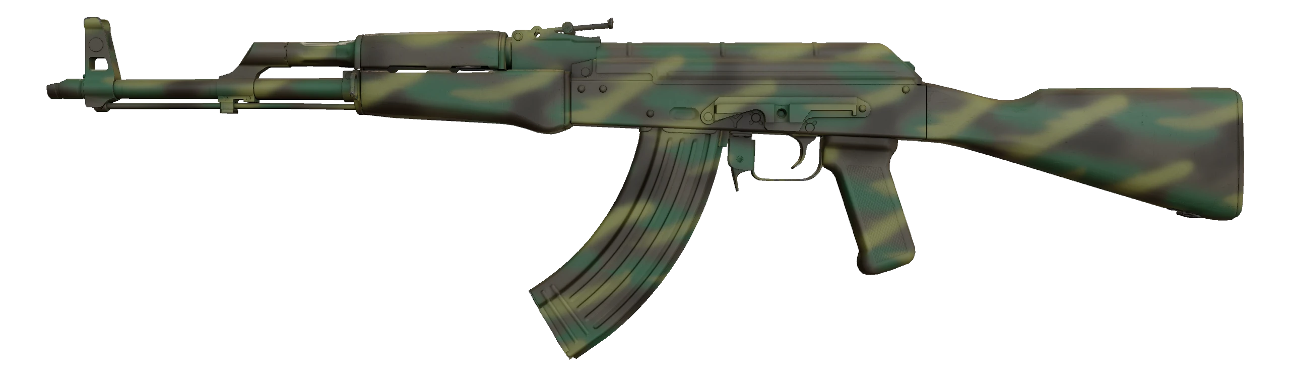 AK-47 | Jungle Spray Factory New front screenshot