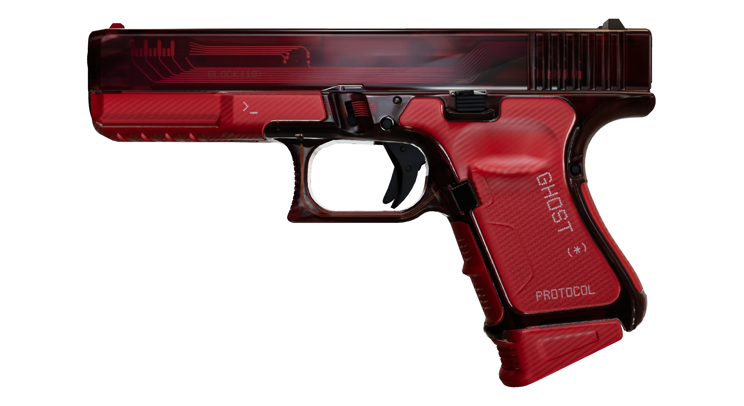 Glock-18 | Ghost Protocol Factory New front screenshot