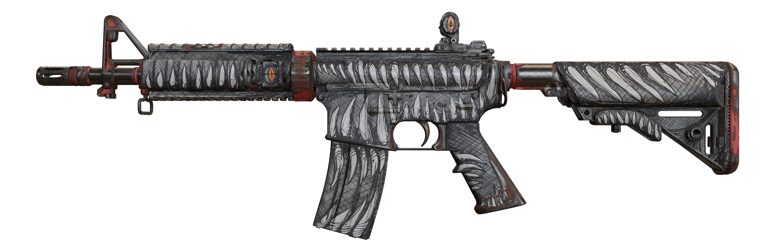 M4A4 | Zubastick Factory New front screenshot