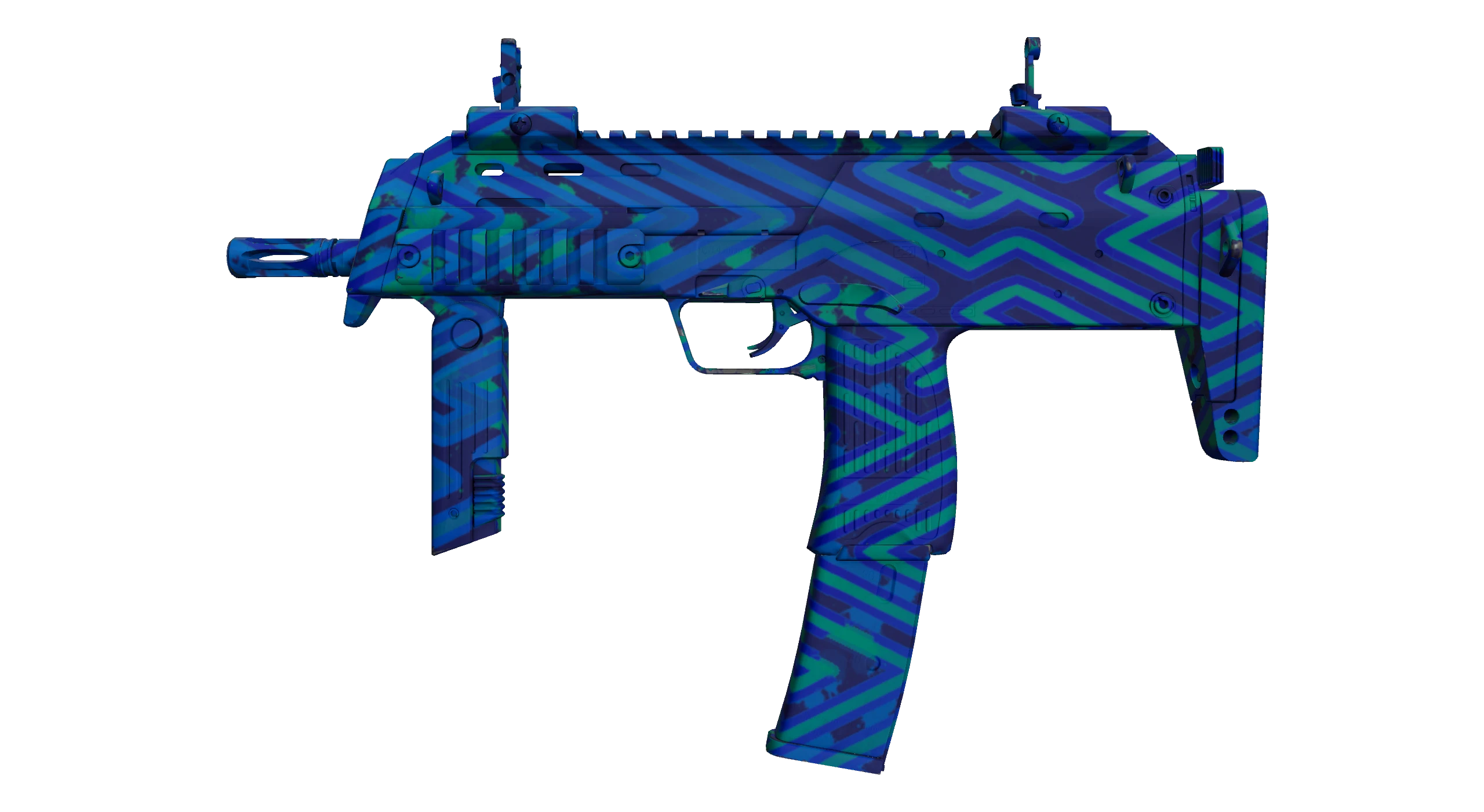 MP7 | Asterion Factory New front screenshot