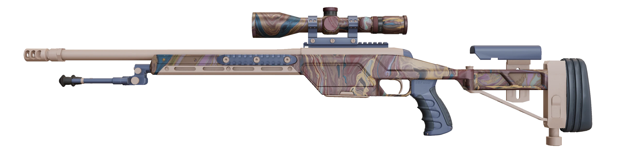 SSG 08 | Blush Pour Factory New front screenshot