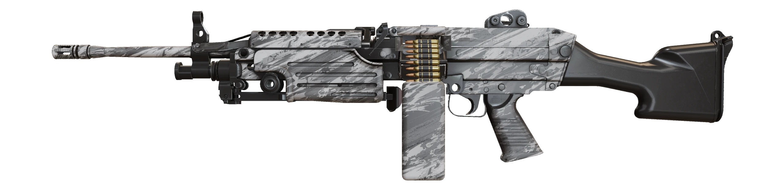 M249 | Sleet Factory New front screenshot