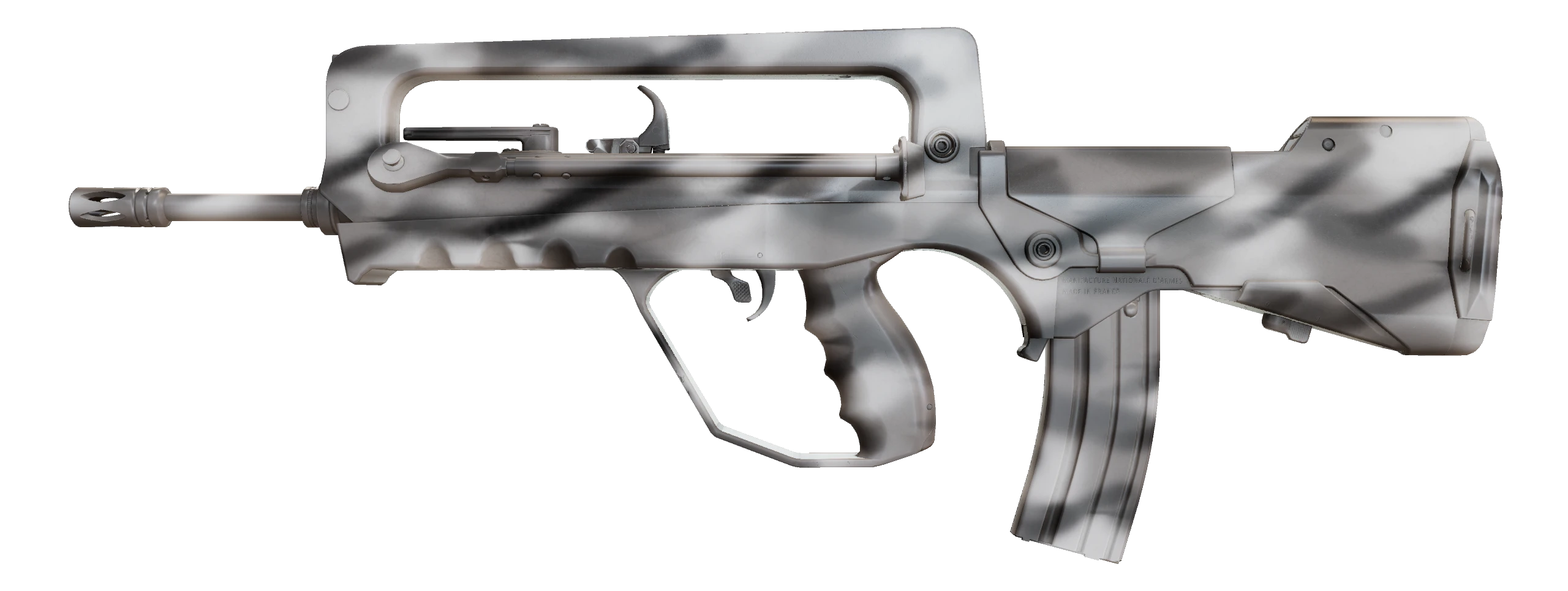 FAMAS | Contrast Spray Factory New front screenshot