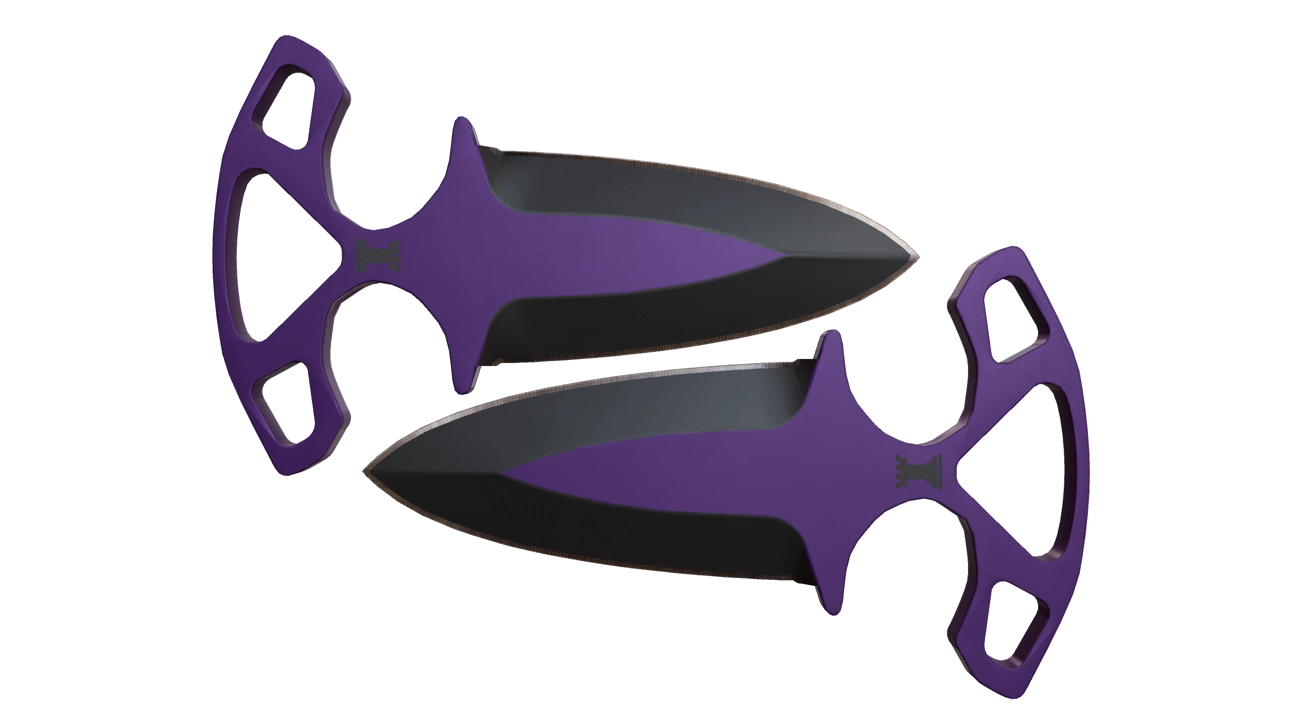Shadow Daggers | Ultraviolet Factory New front screenshot
