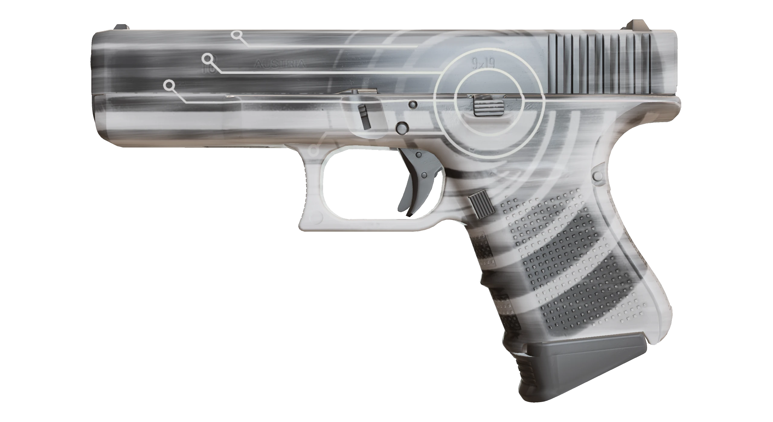 Glock-18 | Trace Lock Factory New front screenshot