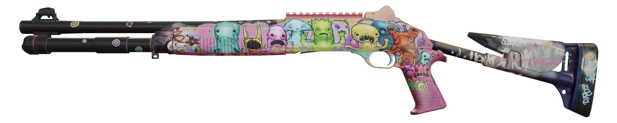 XM1014 | Monster Melt Factory New front screenshot