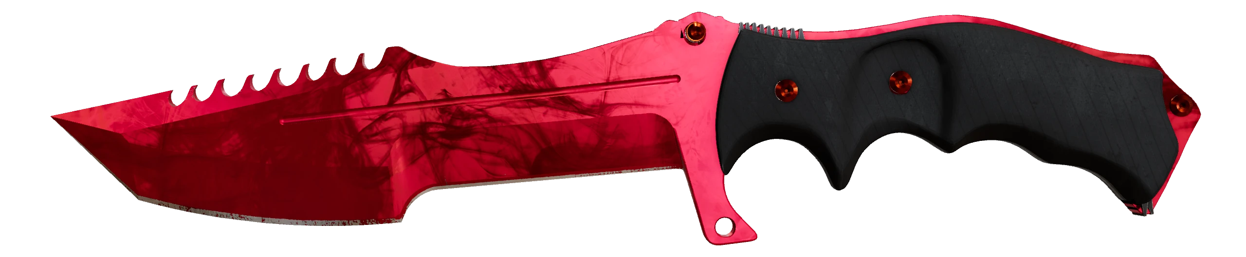 Huntsman Knife | Doppler Ruby Factory New front screenshot
