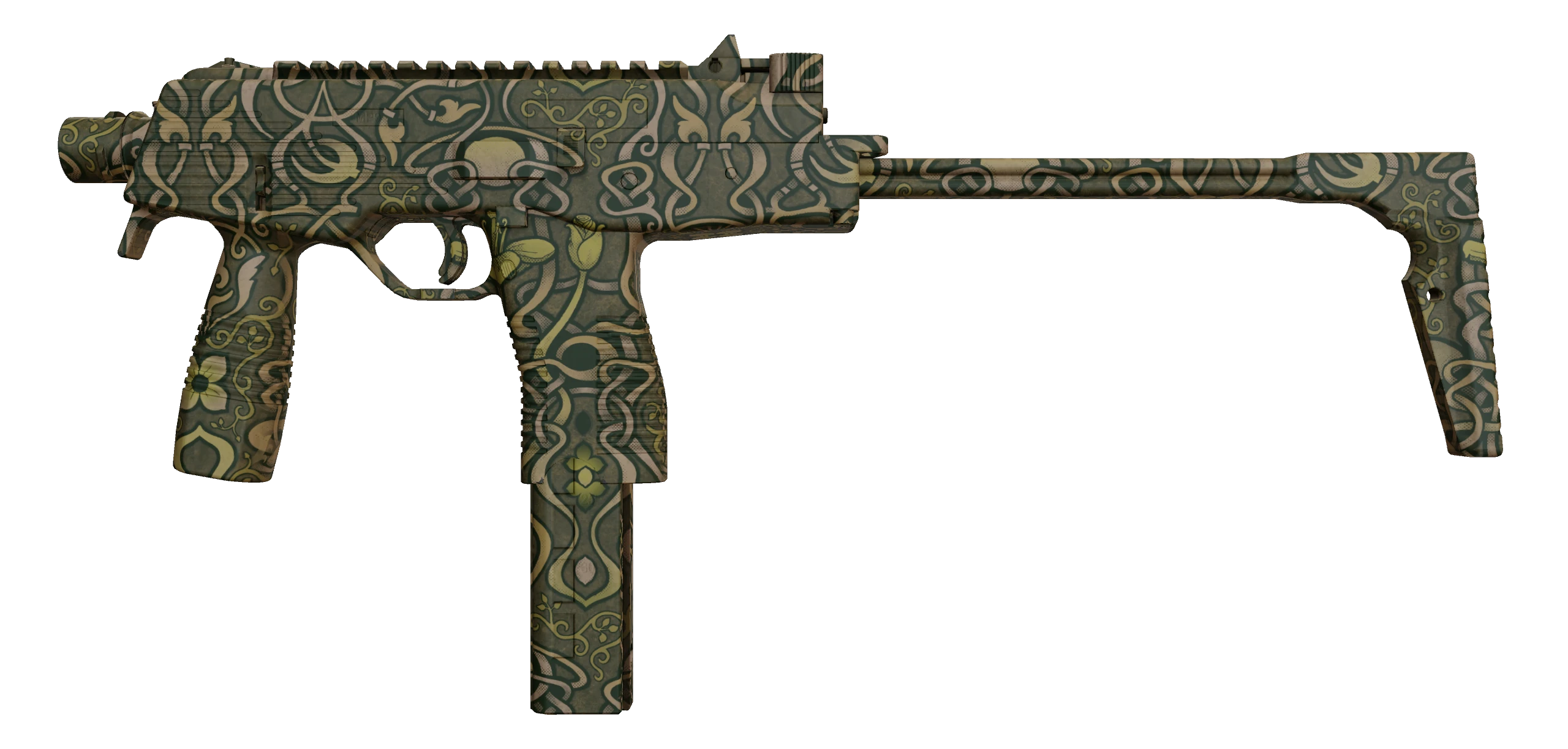 MP9 | Old Roots Factory New front screenshot