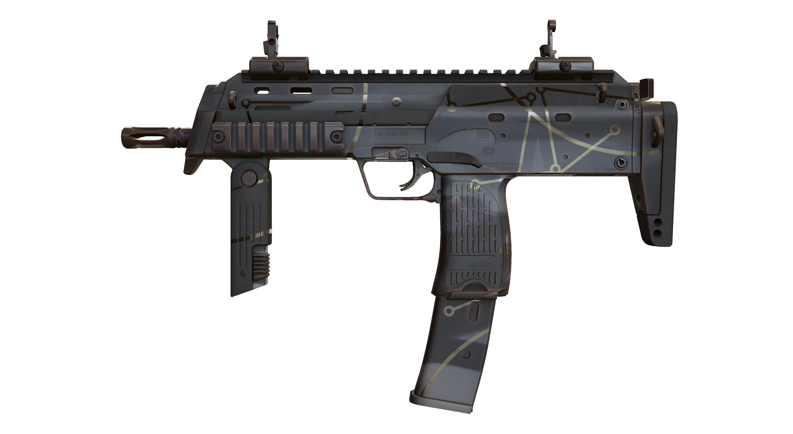 MP7 | Astrolabe Factory New front screenshot