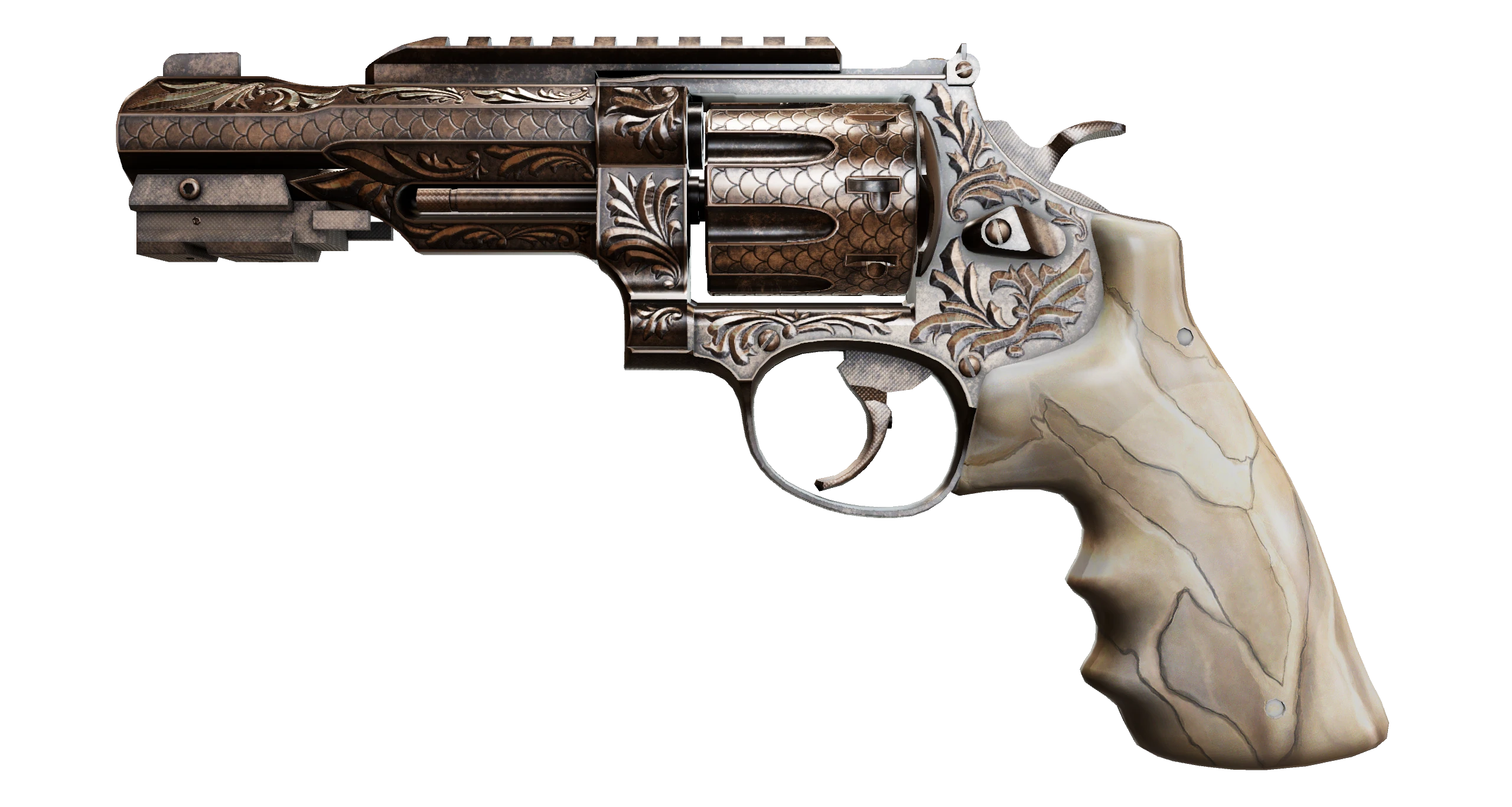 R8 Revolver | Inlay Factory New front screenshot