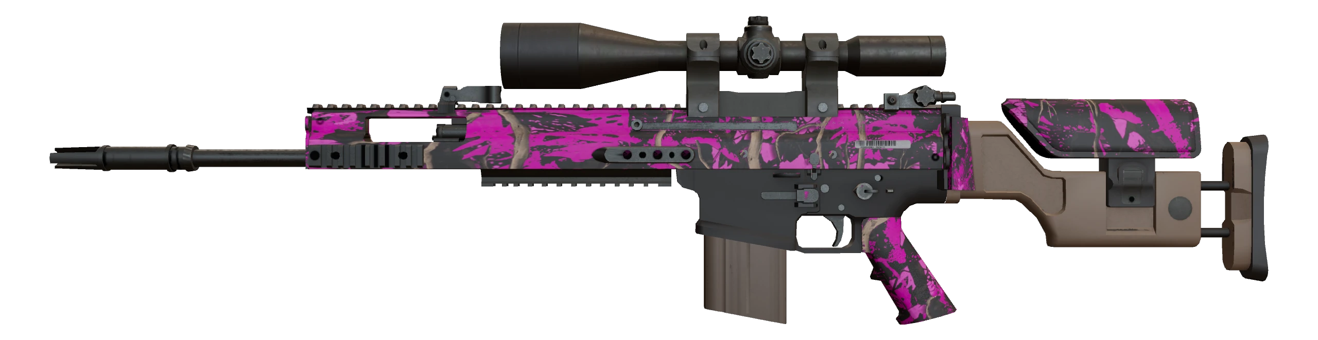 SCAR-20 | Splash Jam Factory New front screenshot