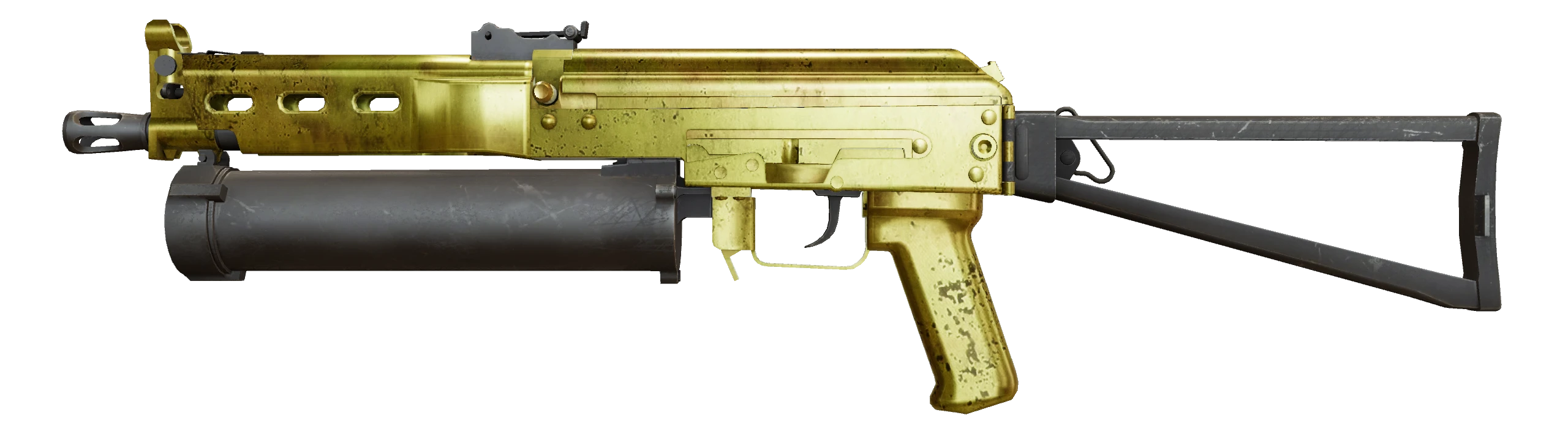 PP-Bizon | Brass Factory New front screenshot