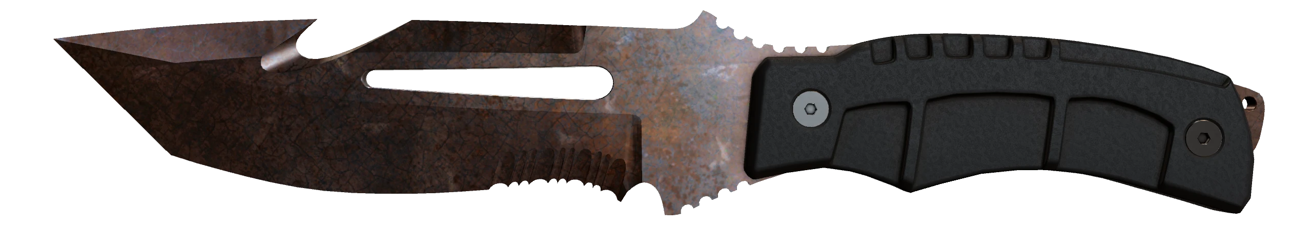 Survival Knife | Rust Coat Well-Worn front screenshot